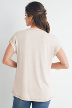 Load image into Gallery viewer, Double Layer Short Sleeve Maternity Nursing Top