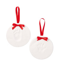 Load image into Gallery viewer, Babyprints Christmas DIY Keepsake Ornament, Set of 2