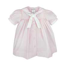 Load image into Gallery viewer, Petit Ami Nautical Sailor Dress in Pink