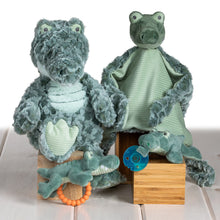 Load image into Gallery viewer, Afrique Alligator Character Blanket – 13×13″