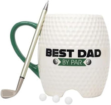 Load image into Gallery viewer, Golf Mug - Best Dad by Par, Ceramic Mug, 16 Oz