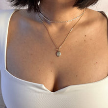 Load image into Gallery viewer, 18k Gold Filled Mini Double Sided Lady of Grace Medal Pendant