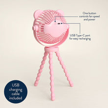 Load image into Gallery viewer, Itzy Breeze 3-Speed Stroller Fan™