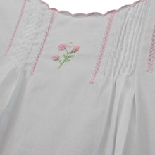 Load image into Gallery viewer, Flower Embroidered Heirloom Daygown