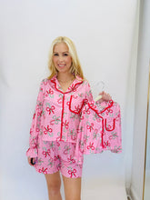 Load image into Gallery viewer, Mom & Me Candy Cane Cutie Cropped Pajamas