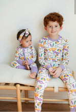 Load image into Gallery viewer, Southern Slumber Mardi Gras Pajamas