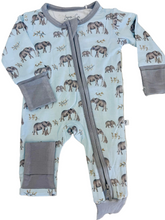 Load image into Gallery viewer, August Bamboo Convertible Footie