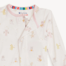 Load image into Gallery viewer, Baby Beats Pink Modal Magnetic Footie