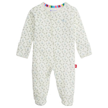 Load image into Gallery viewer, Eloise Organic Cotton Magnetic Footie