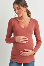 Load image into Gallery viewer, Jordan V-Neck Long Sleeve