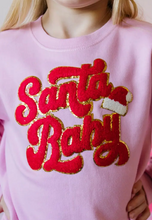 Load image into Gallery viewer, Girls Santa Baby Sweatshirt