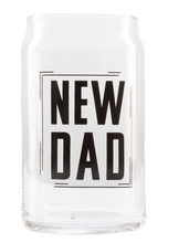 Load image into Gallery viewer, New Dad Beer Glass