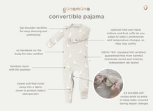 Load image into Gallery viewer, Günamüna Posie Mauve Convertible Pajamas