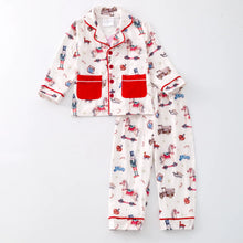 Load image into Gallery viewer, A Very Vintage Christmas Boy's Pajama Set