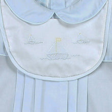 Load image into Gallery viewer, Romper with Sailboat Embroidery