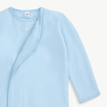 Load image into Gallery viewer, Baby Blue Modal Magnetic Gown & Hat Set