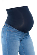 Load image into Gallery viewer, 30" Maternity Slim Boot Jean w/ Bellyband in Tobias