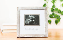 Load image into Gallery viewer, Rustic Sonogram Photo Frame