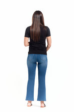 Load image into Gallery viewer, 30" Maternity Slim Boot Jean w/ Bellyband in Tobias