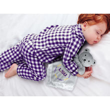 Load image into Gallery viewer, LSU Tigers Infant Bear Security Blanket