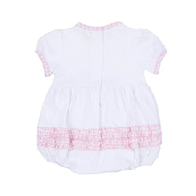 Load image into Gallery viewer, Sweet Golden Ruffled Hand-Embroidered Bubble