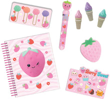Load image into Gallery viewer, Hot Focus Strawberry Squishy Journal Book