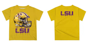 Louisiana State Tigers Original Dripping Football Helmet