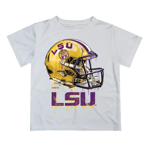 Louisiana State Tigers Original Dripping Football Helmet