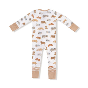 Napping Puppies Convertible Romper