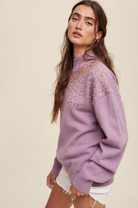 Rachel Sprinkled Pullover