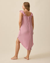 Load image into Gallery viewer, Ruffle Strap Labor &amp; Delivery Gown
