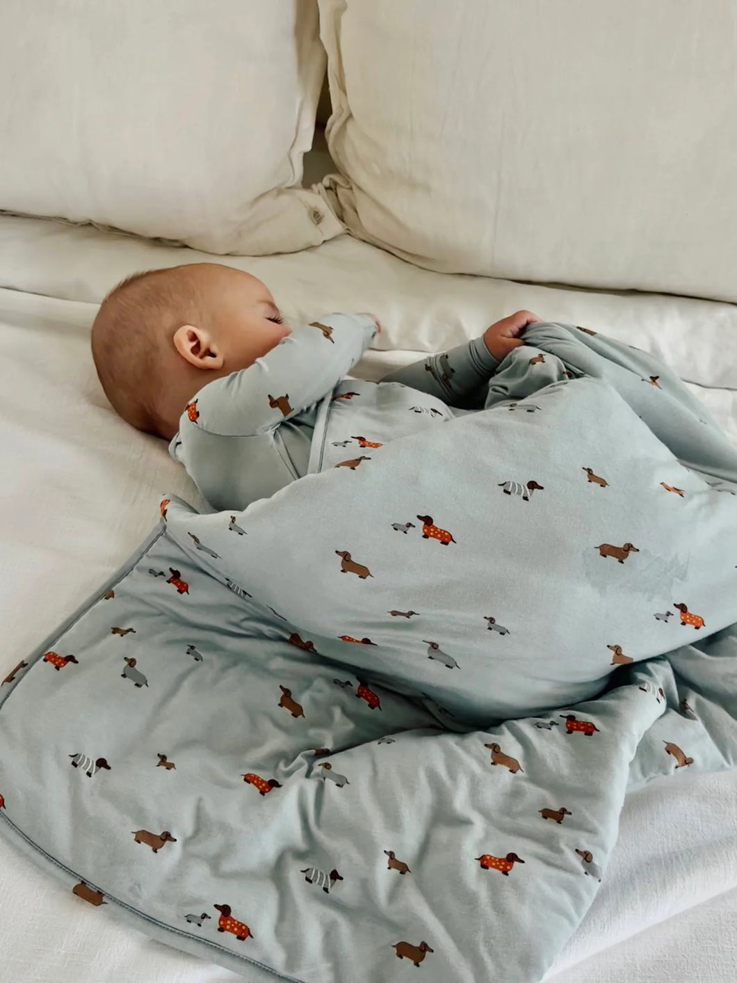 Günamüna Woof Sage Cloud Blanket / 1.0 TOG