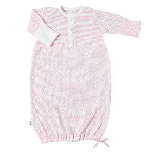 Paty Knit Placket Gown (2 Colors!)