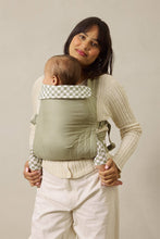 Load image into Gallery viewer, Sage Chequer Soft Buckle Carrier
