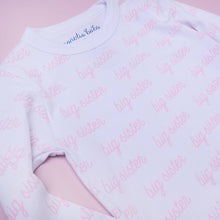 Load image into Gallery viewer, Big Sister Print Long Pajamas
