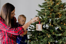 Load image into Gallery viewer, My First Christmas Holiday Wooden Picture Frame Ornament
