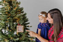 Load image into Gallery viewer, My First Christmas Holiday Wooden Picture Frame Ornament
