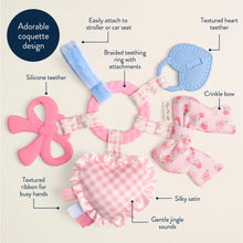 Load image into Gallery viewer, Bitzy Busy Ring™ Teething Activity Toy
