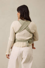 Load image into Gallery viewer, Sage Chequer Soft Buckle Carrier
