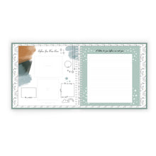 Load image into Gallery viewer, Celestial Skies Luxury First Year Baby Memory Book
