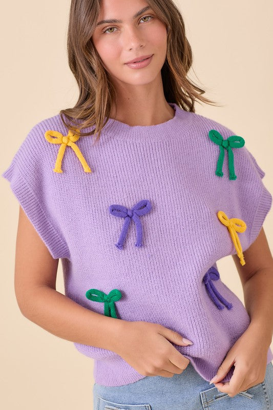The Mardi Gras Sweater