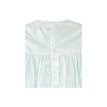 Load image into Gallery viewer, Petit Ami Fully Smocked Dress with French Lace in Mint #5150
