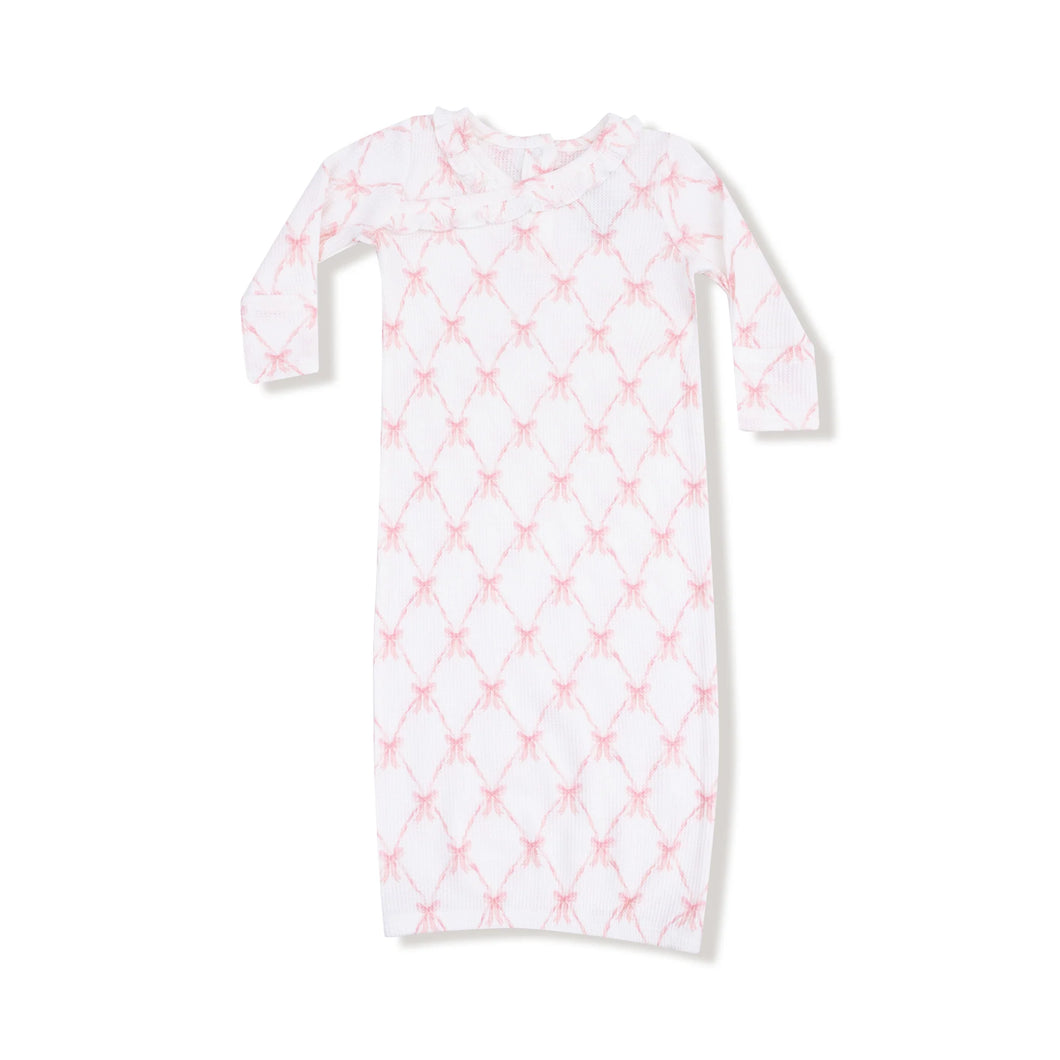 Ribbon Bow Trellis Kimono Gown