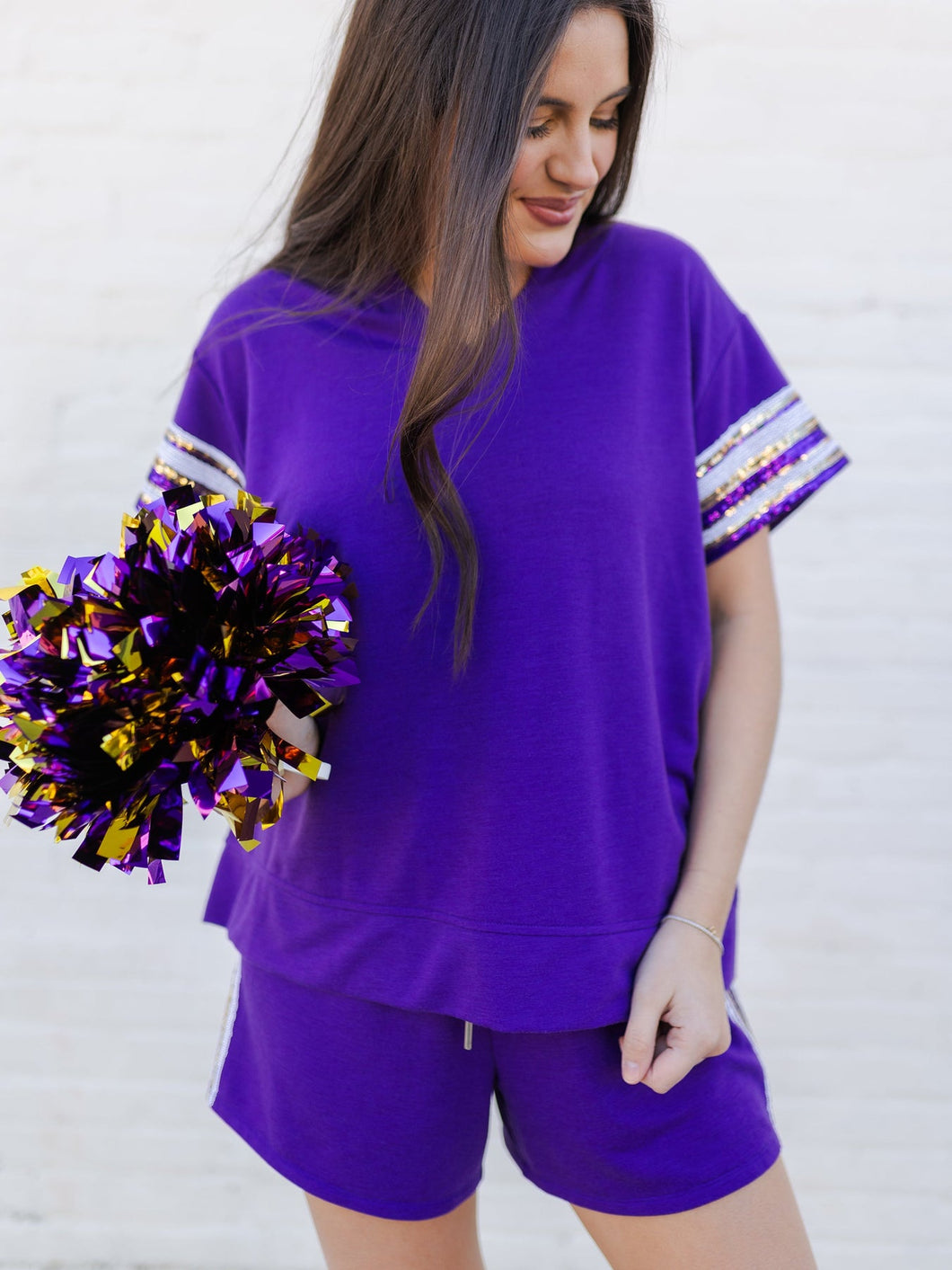 Lauren Purple & Gold Set