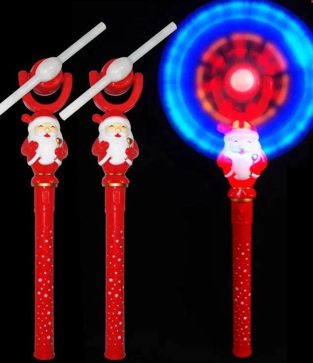 Christmas Windmill LED Spinner Light Up Toys
