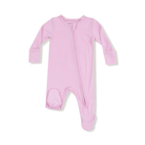 Romance Rose 2 Way Zipper Footie