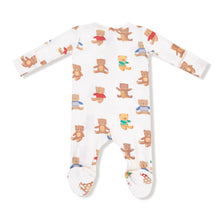 Load image into Gallery viewer, Teddy Bear Collection 2 Way Zipper Footie
