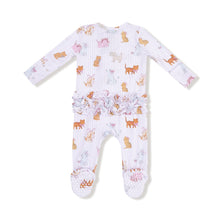 Load image into Gallery viewer, Fancy Pets 2 Way Zipper Ruffle Back Footie
