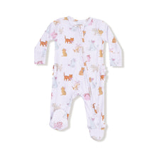 Load image into Gallery viewer, Fancy Pets 2 Way Zipper Ruffle Back Footie
