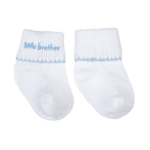 Load image into Gallery viewer, Little Brother Embroidered Socks
